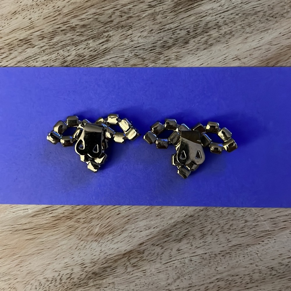 Vintage Rhinestone Shoe Clips - Picture 2 of 2